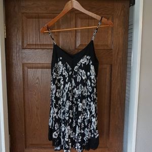 Lace spaghetti strap dress